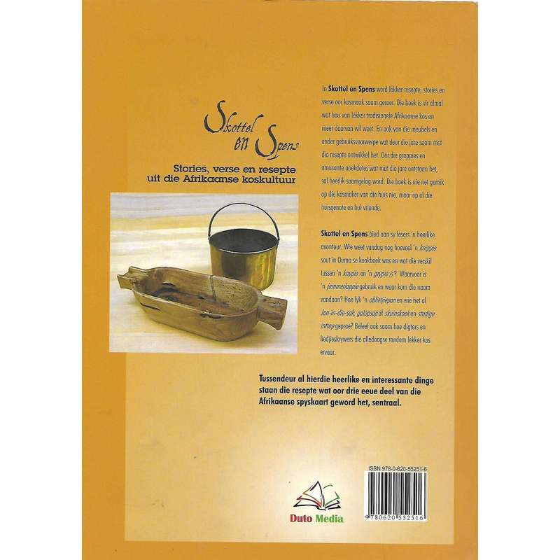 Skottel en Spens: Afrikaans Edition (With Author's Inscription) | Peet Du Toit