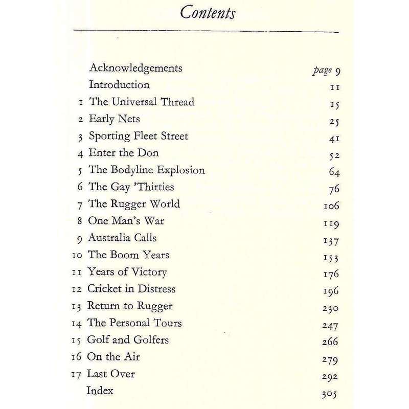 Son of a Cricket Person | E. W. Swanton