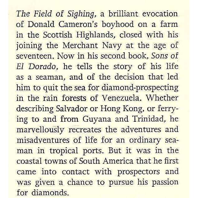 Sons of El Dorado: Venezuelan Adventure | Donld Cameron