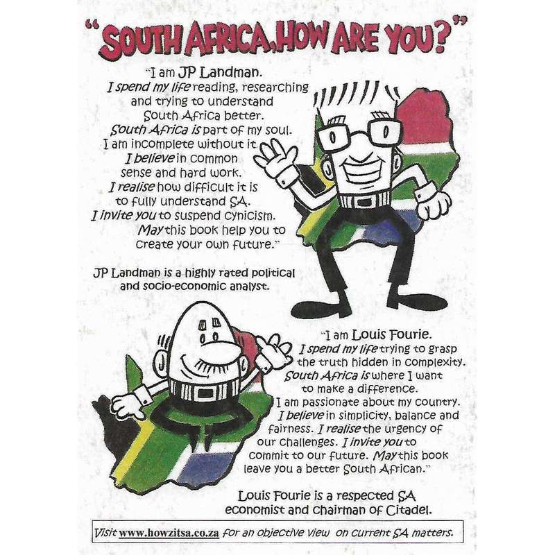 "South Africa, How Are You?" (Inscribed by Co-Author) | Louis Fourie and J.P. Landman, with Piete...