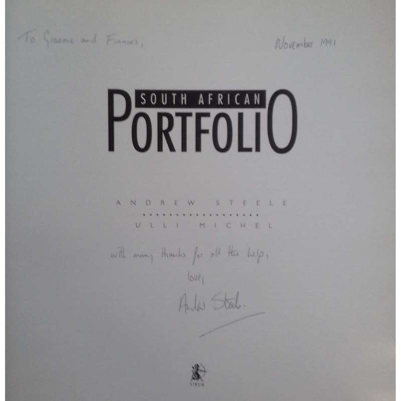 South African Portfolio: Public People, Private Lives (Inscribed by Author) | Andrew Steele & Ull...