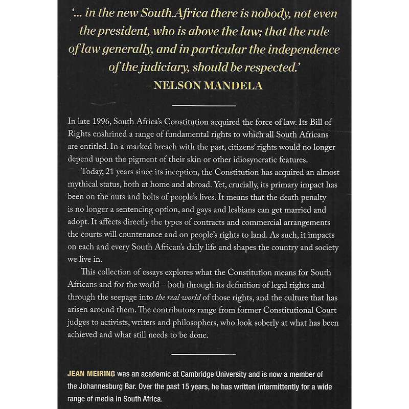 South Africa's Constitution at Twenty-One | Jean Meiring (Ed.)