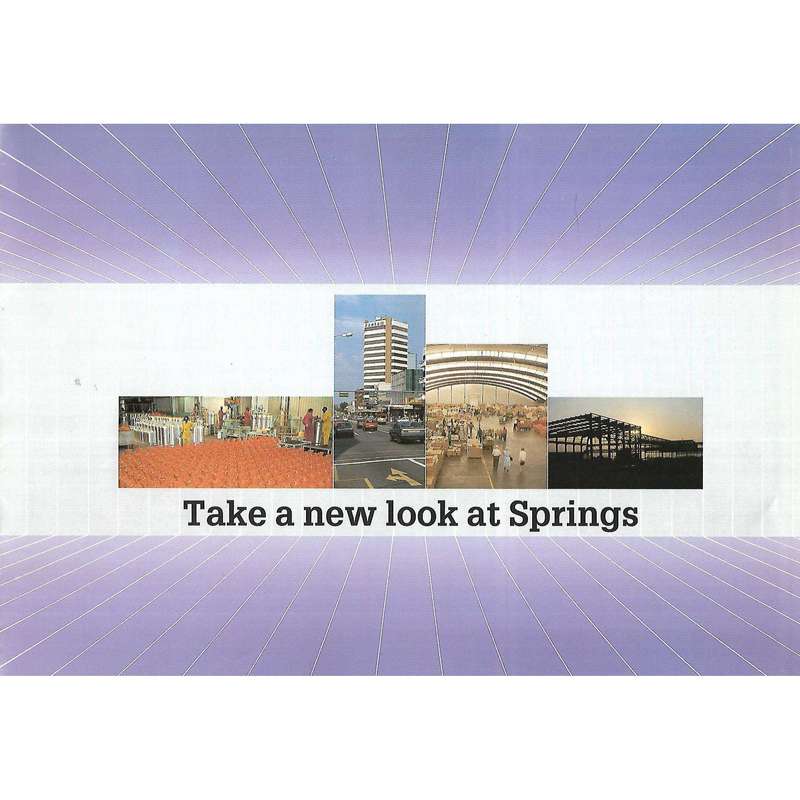 Springs: 80 Years On (Numbered, Dual Language Edition, Includes Extra Brochure)