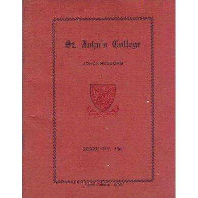 St. John's College: Johannesburg (February 1960)