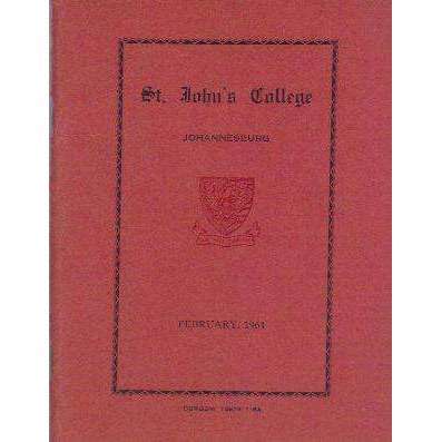 St. John's College: Johannesburg (February 1964)
