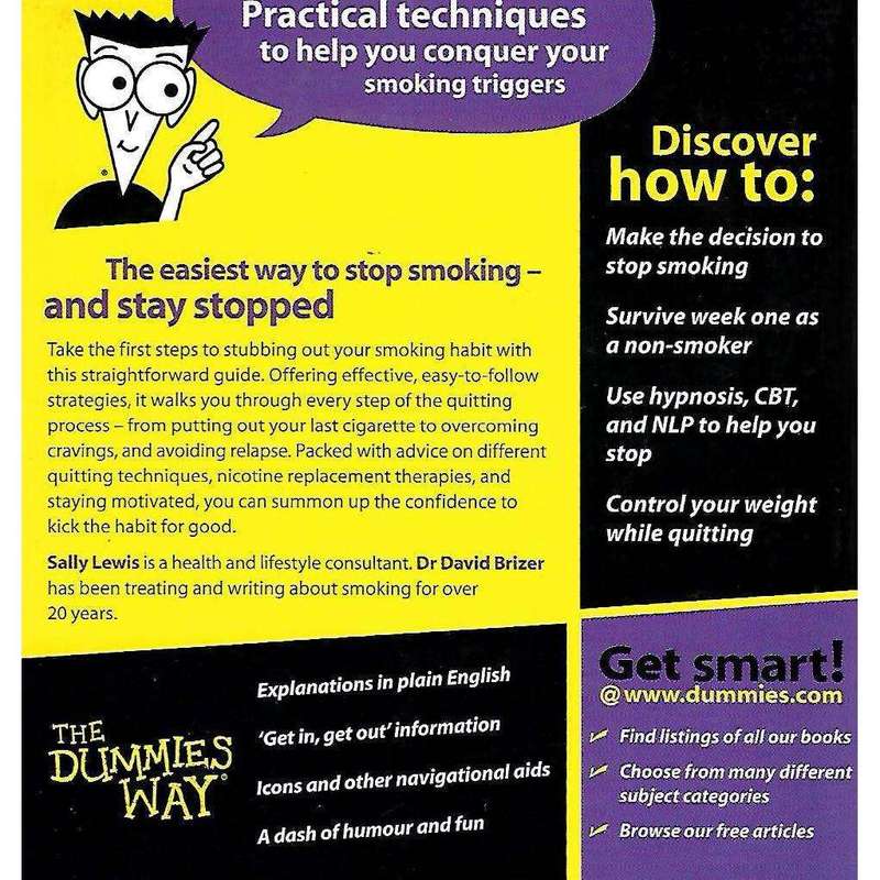 Stop Smoking for Dummies | Sally Lewis & Dr. David Brizer