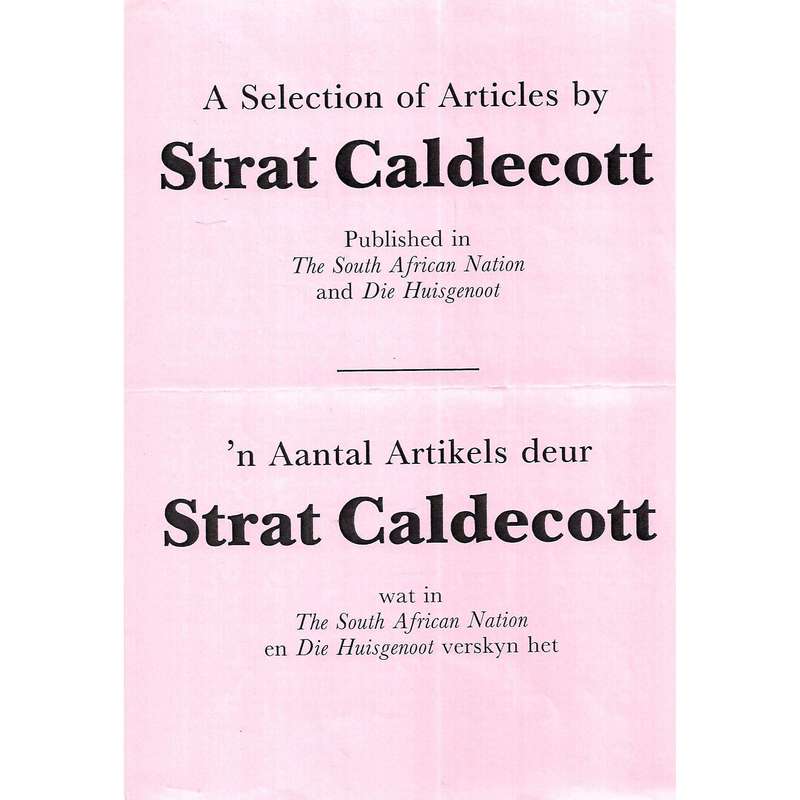 Strat Caldecott | J. du P. Scholtz