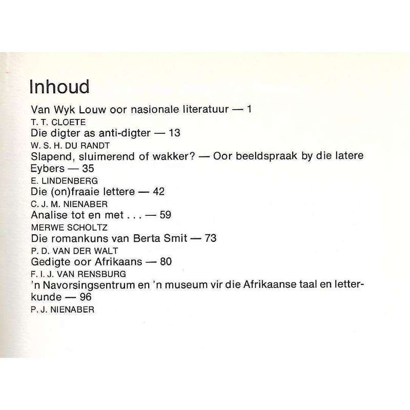 Studies oor die Afrikaanse Letterkunde en Taal, 1875-1975 (In Two Volumes)