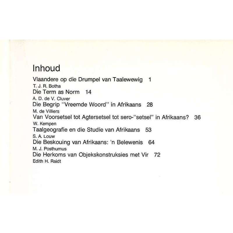 Studies oor die Afrikaanse Letterkunde en Taal, 1875-1975 (In Two Volumes)