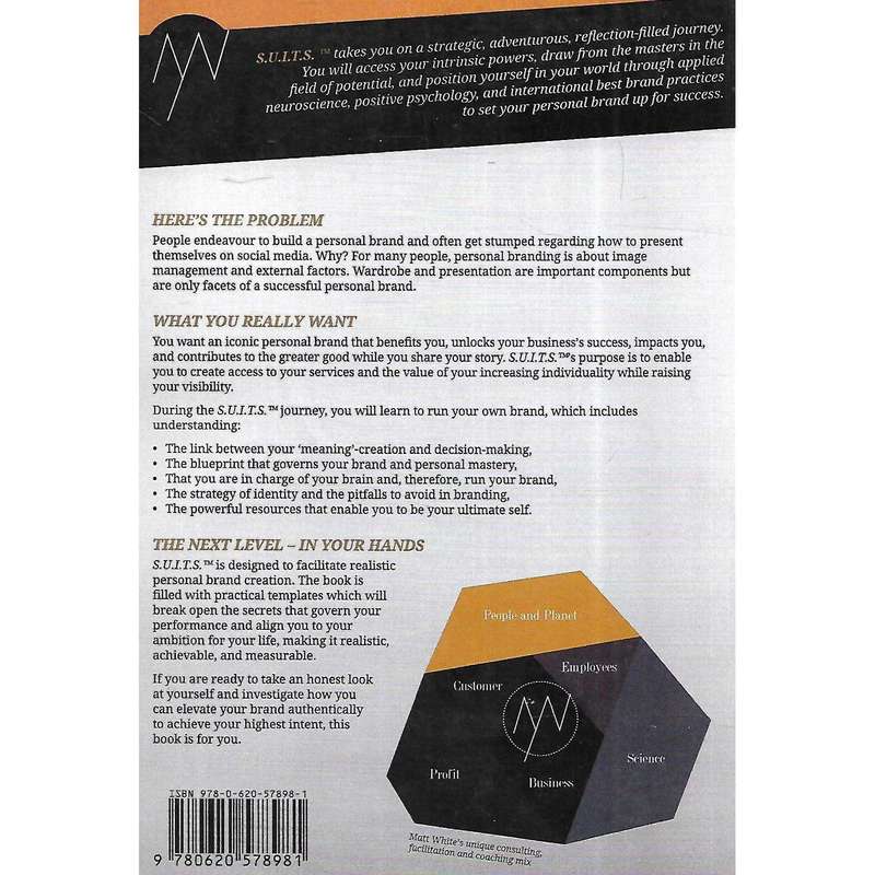 S.U.I.T.S. Tailor-Made Personal Branding for Iconic Leadership (Inscribed by Author) | Matt White