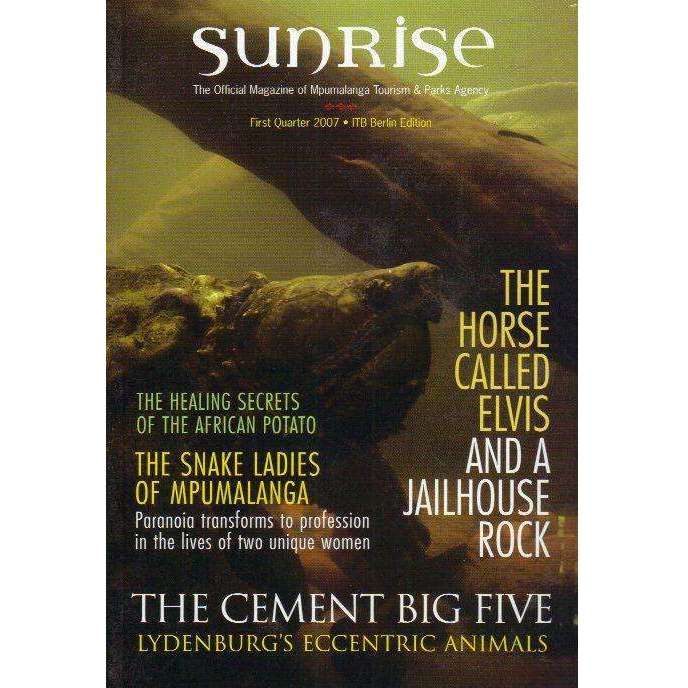 Sunrise: The Official Magazine of Mpumalanga Tourism & Parks Agency (First Quarter 2007) | Ezrom ...