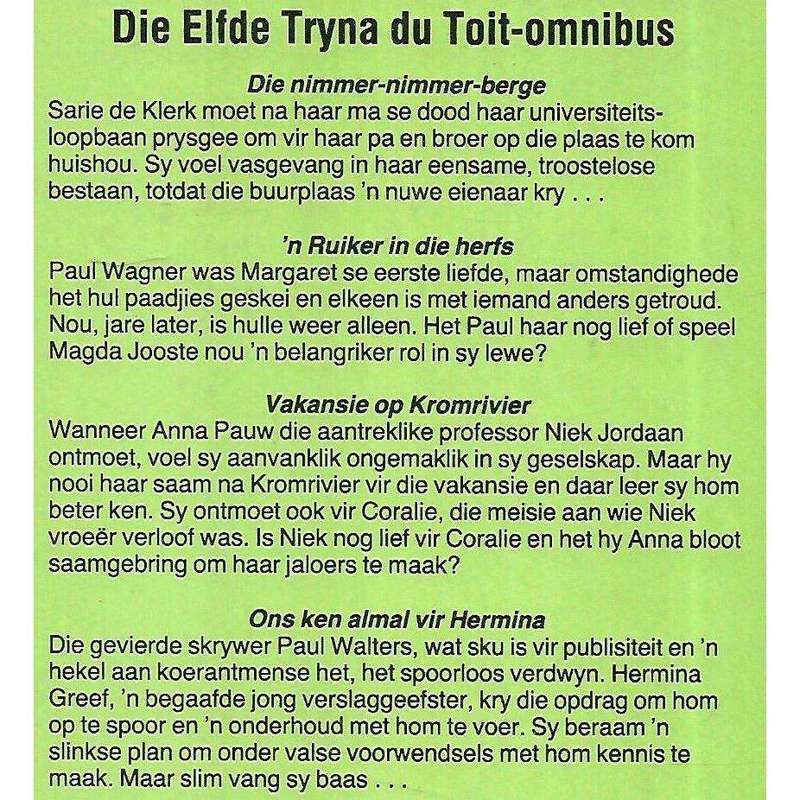 Tanya du Toit Omnibus 11 | Tanya du Toit