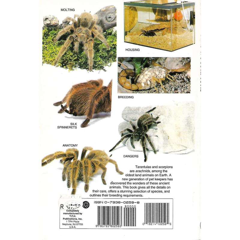 Tarantulas and Scorpions: Their Care in Captivity | Wayne Rankin and Jerry G. Walls