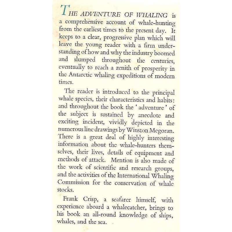 The Adventure of Whaling | Frank Crisp