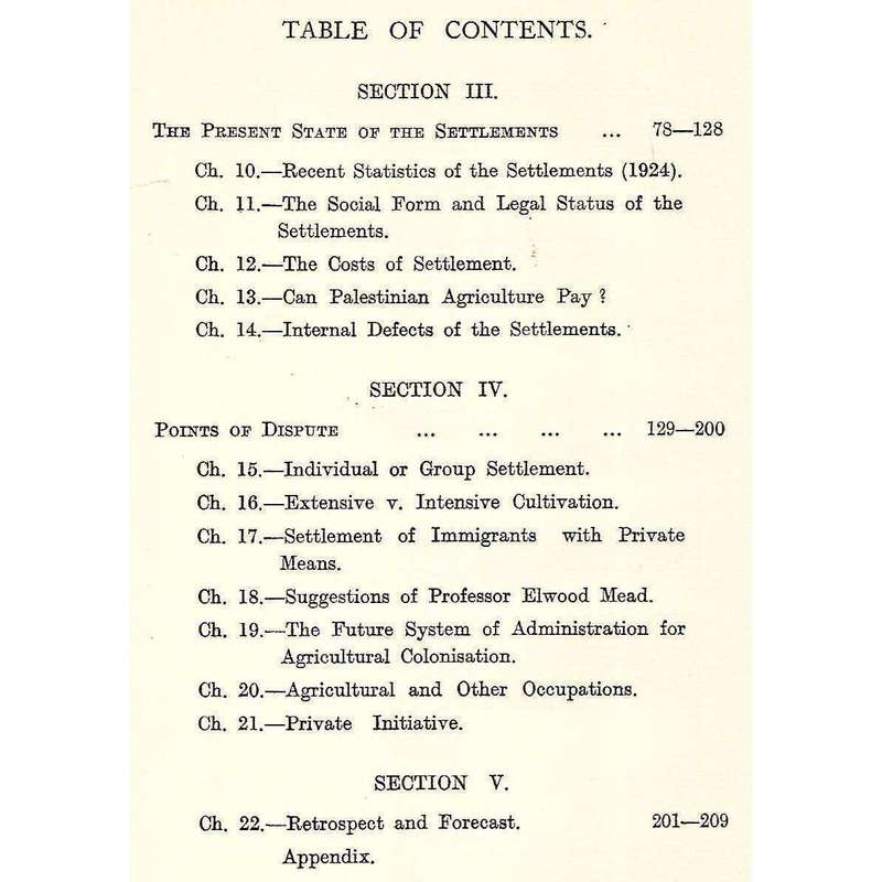 The Agricultural Colonisation of the Zionist Organisation in Palestine | Dr. Arthur Ruppin
