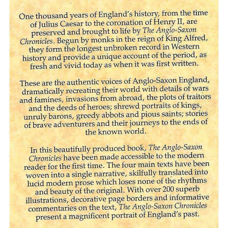 The Anglo-Saxon Chrinicles | Anne Savage (Ed. & Trans.)
