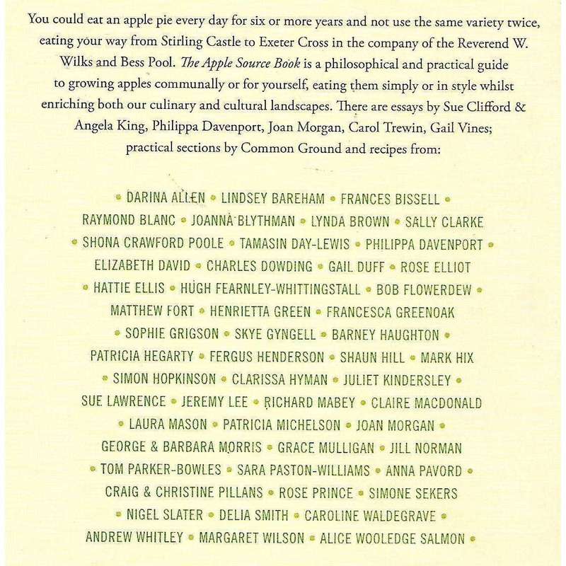 The Apple Source Book: Particular Uses for Diverse Apples | Sue Clifford & Angela King