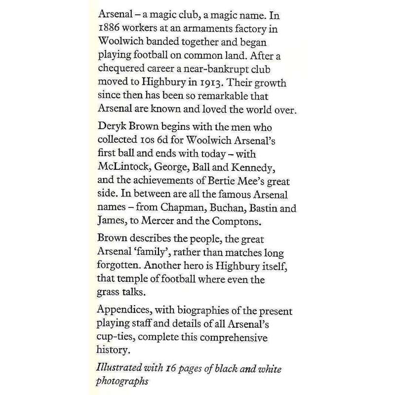The Arsenal Story | Deryk Brown