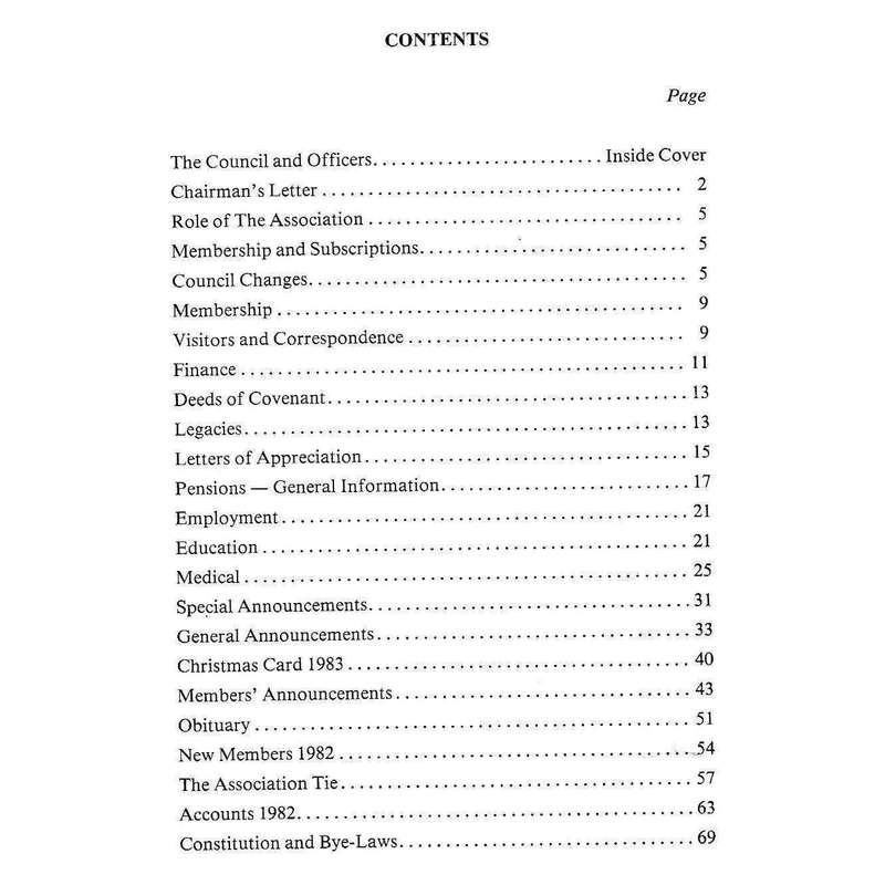 The Association of Royal Navy Officers Year Book 1983