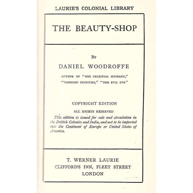 The Beauty Shop (Colonial Edition) | Daniel Woodroffe