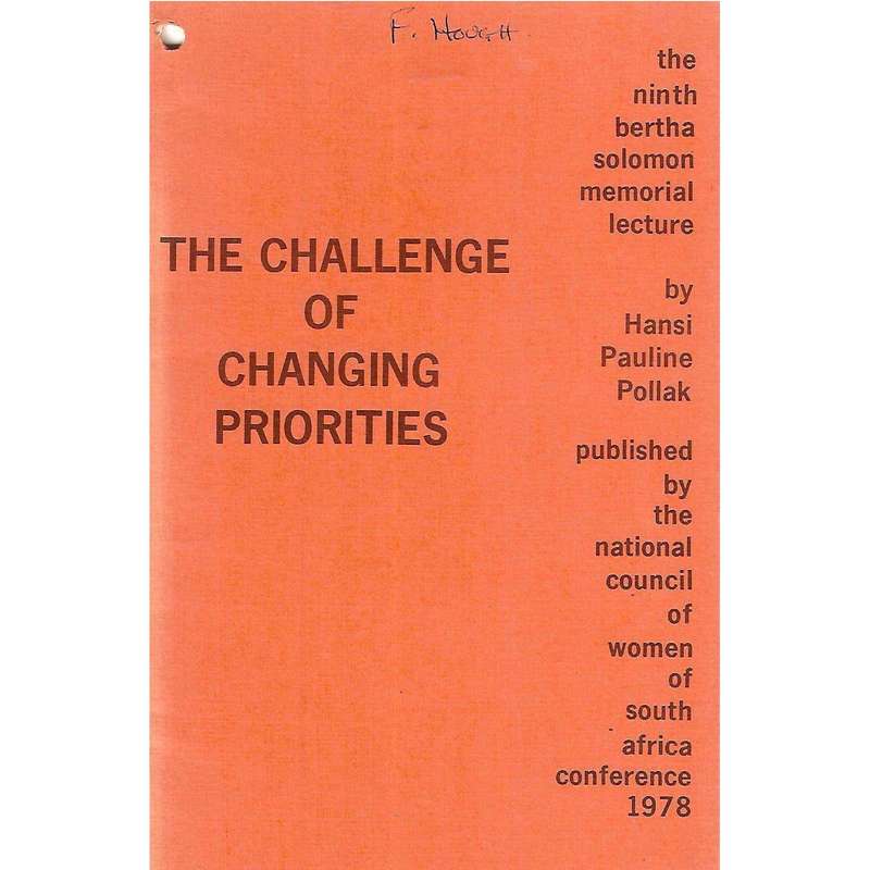 The Bertha Solomon Memorial Lectures (Selection of 8 Lectures)