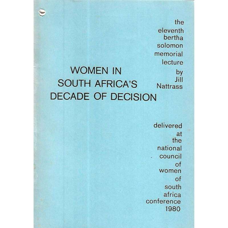The Bertha Solomon Memorial Lectures (Selection of 8 Lectures)