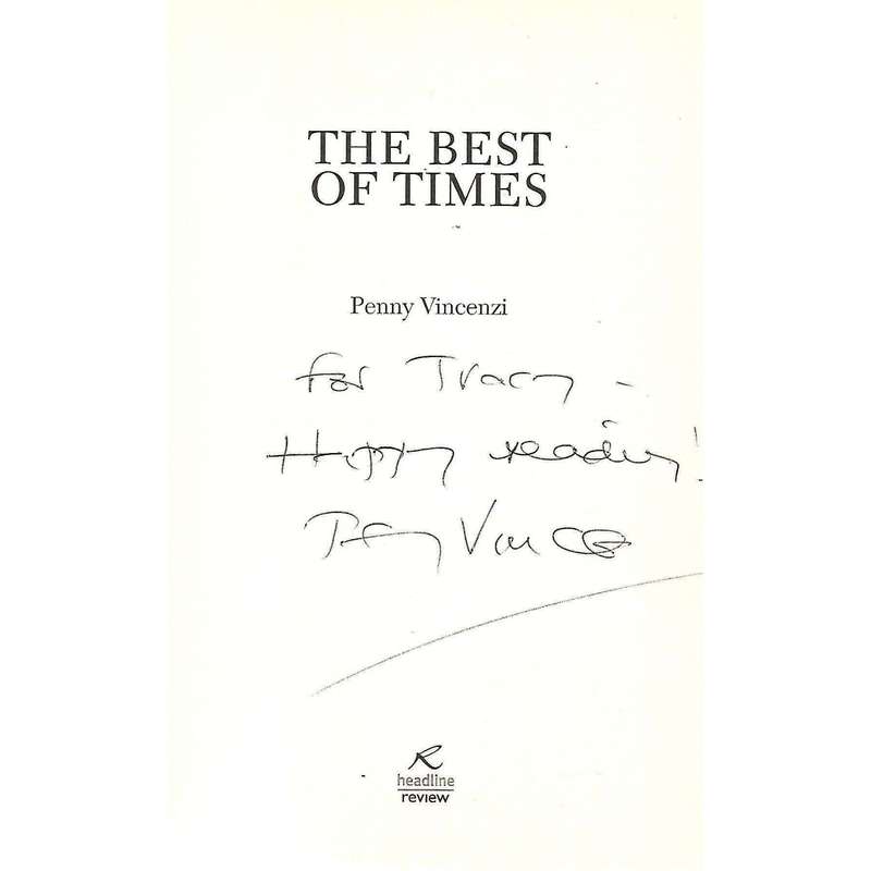 The Best of Times (With Author's Dedication) | Penny Vincent