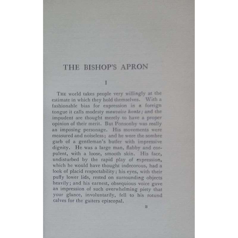 The Bishop's Apron: A Study in the Origins of a Great Family (Second Edition, 1906) | W. Somerset...