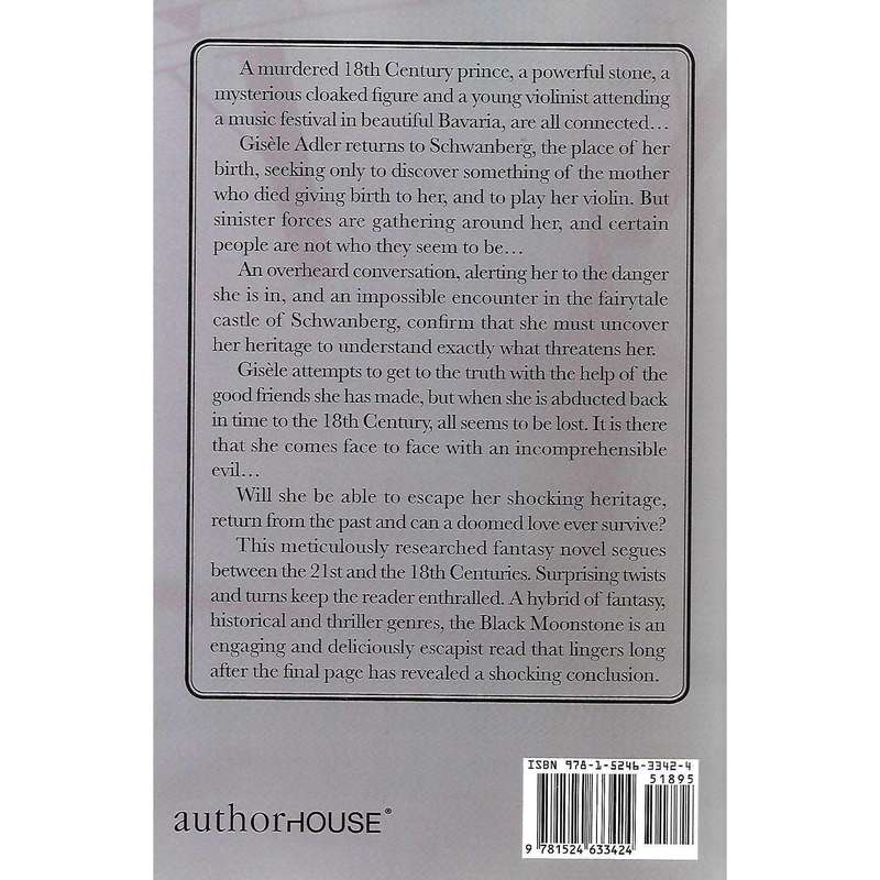 The Black Moonstone (Inscribed by Author) | K. L. Rinne