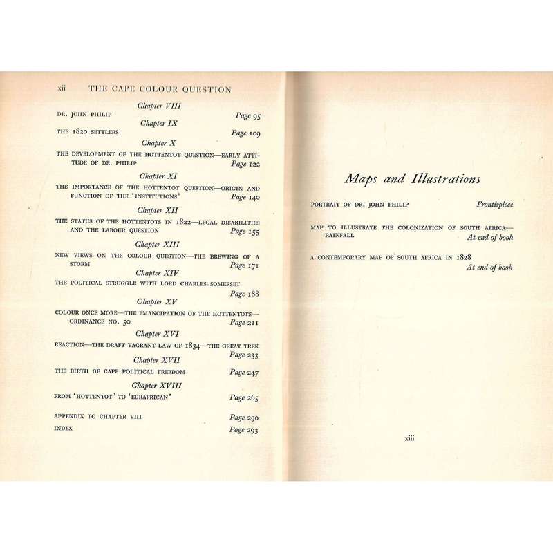 The Cape Colour Question: A Historical Survey (First Edition, 1927) | W. M. Macmillan