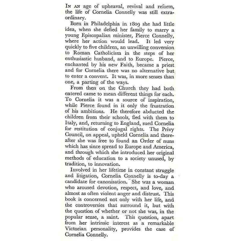 The Case of Cornelia Connelly | Juliana Wadham