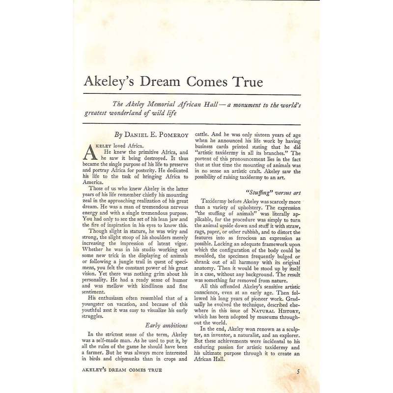 The Complete Book of African Hall