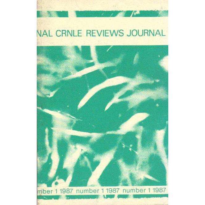The CRNLE Reviews Journal (Number 1 1987) | Editor's Haydn Moore Williams, Dr Susan Hosking, Sude...