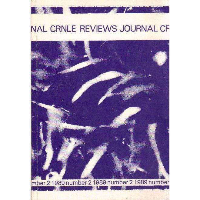 The CRNLE Reviews Journal (Number 2  1989) | Editor's Haydn Moore Williams, Dr Susan Hosking, Ann...
