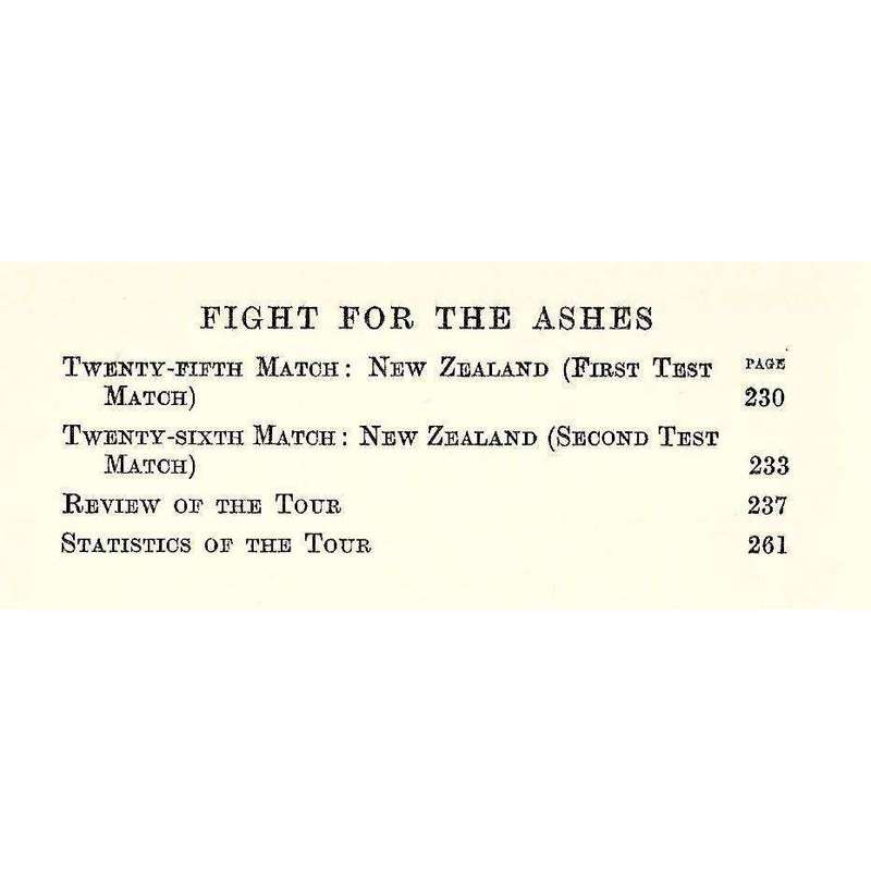The Fight for the Ashes, 1932-33: A Critical Account of the English Tour in Australia | J. B. Hobbs