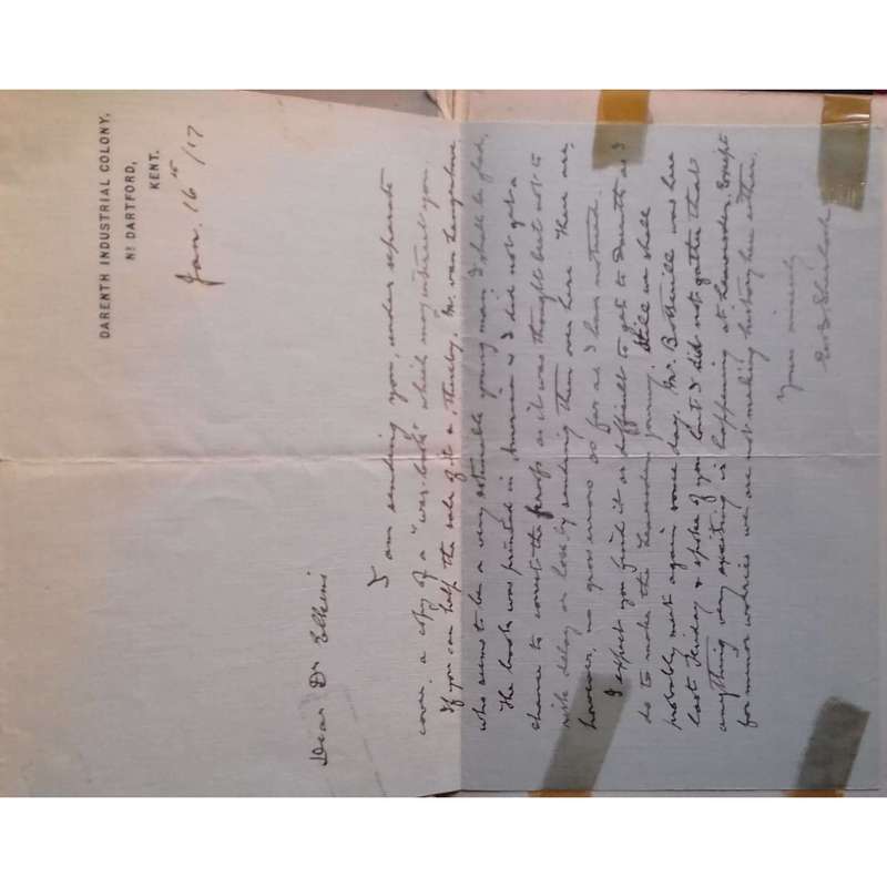 The Growth of a Legend (With Handwritten Letter by Author) | Fernand van Langenhoven