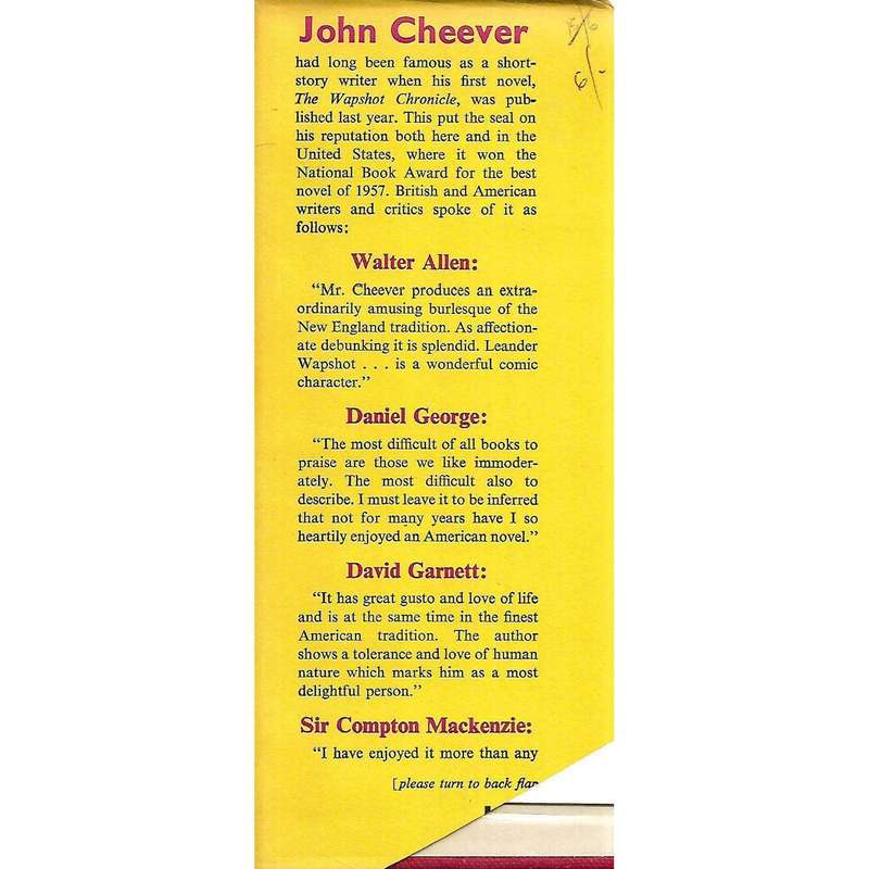 The Housebreaker of Shady Hill (First Edition, 1958) | John Cheever