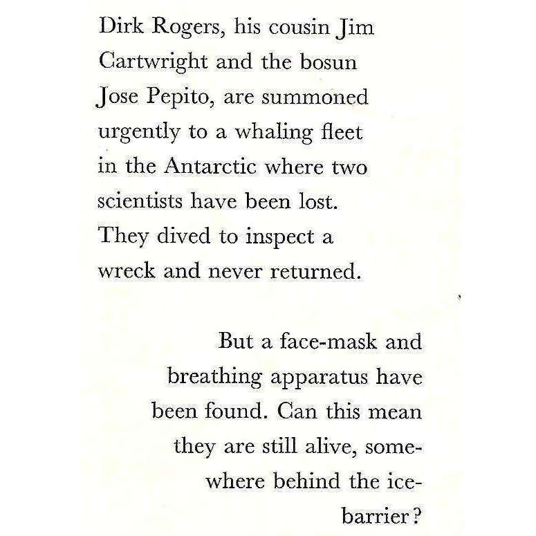 The Ice Divers (First Edition, 1960) | Frank Crisp