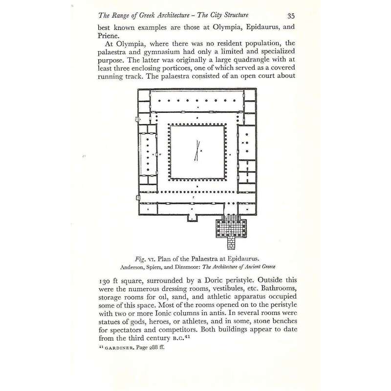 The Idea of Space in Greek Architecture, With Special Reference to the Doric Temple and its Setti...