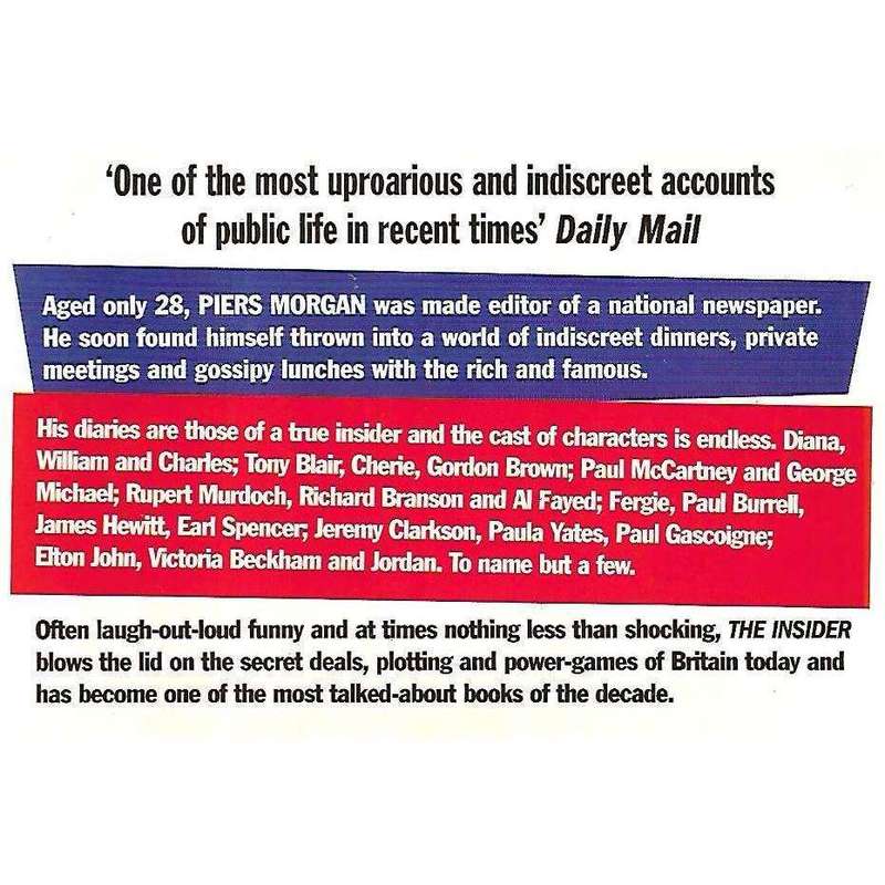 The Insider: The Private Diaries of a Scandalous Decade | Piers Morgan