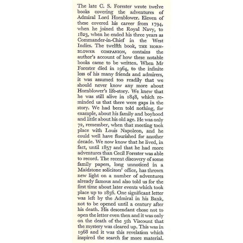 The Life and Times of Horatio Hornblower | C. Northcote Parkinson