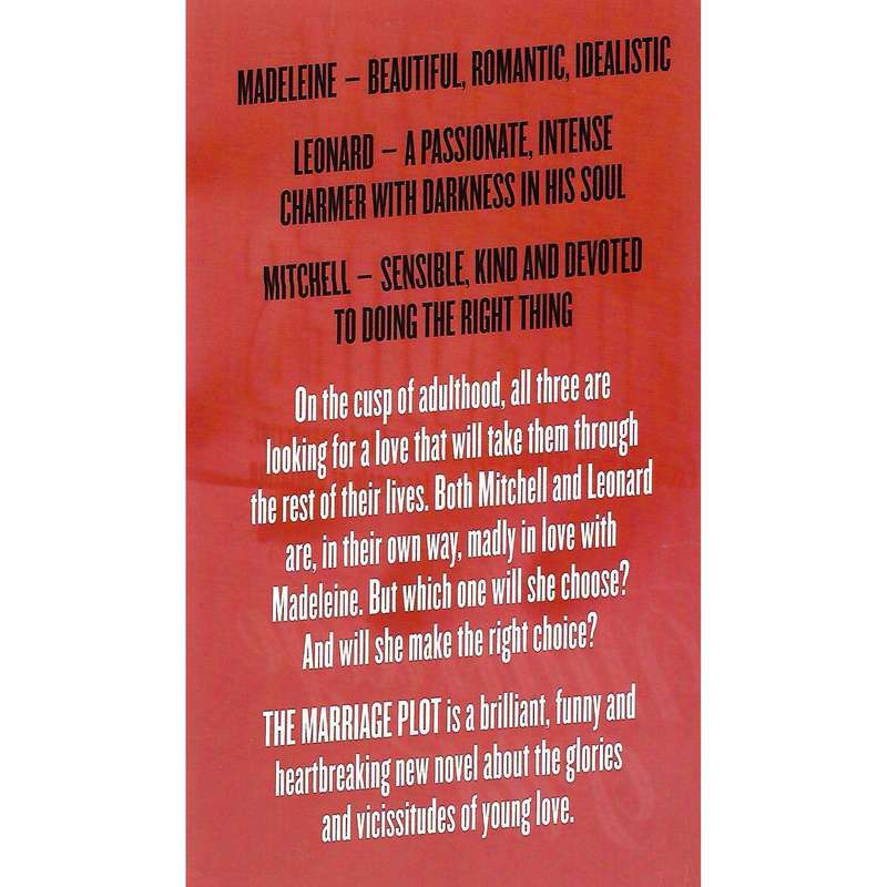 The Marriage Plot (Proof Copy) | Jeffrey Eugenides
