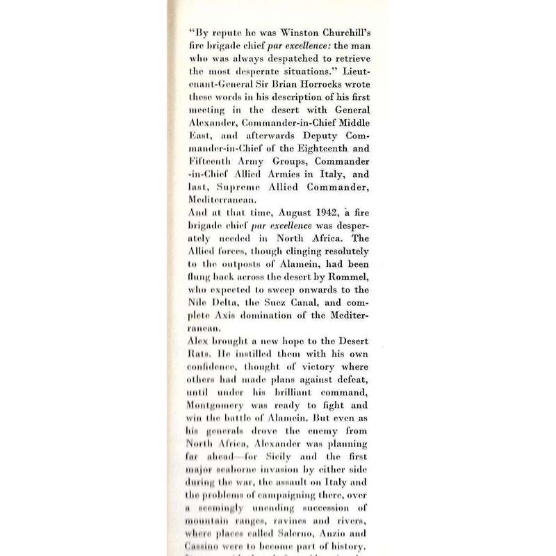 The Memoirs of Field-Marshall Earl Alexander of Tunis 1940:1945 | Earl Alexander of Tunis