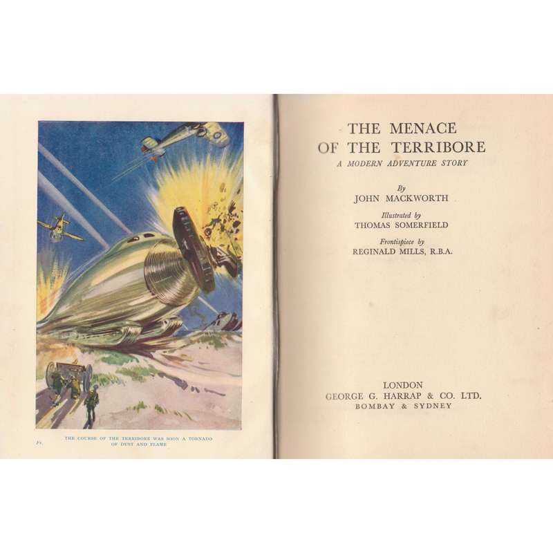 The Menace of the Terribore: A Modern Adventure Story (Published 1936) | John Mackworth