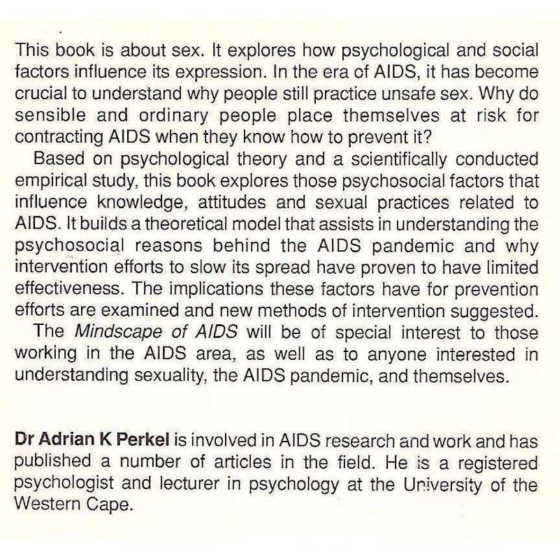 The Mindscape of AIDS: Dynamics of Transmission (Inscribed by Author) | Adrian Perkel