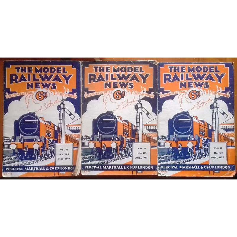 The Model Railway News (5 Issues: Vol. 13, Nos. 145, 148, 149, 152, 153)