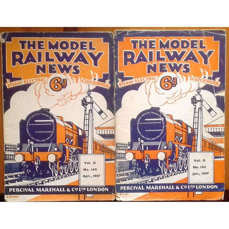 The Model Railway News (5 Issues: Vol. 13, Nos. 145, 148, 149, 152, 153)