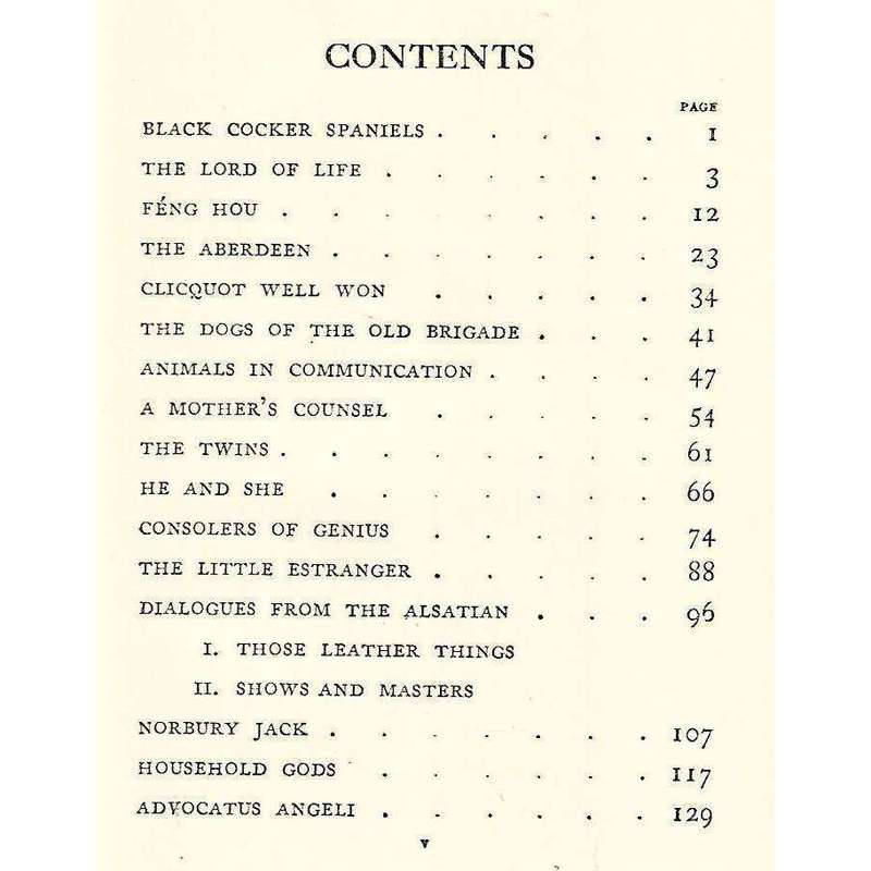 The More I See Of Men: Stray Essays on Dogs | E. V. Lucas