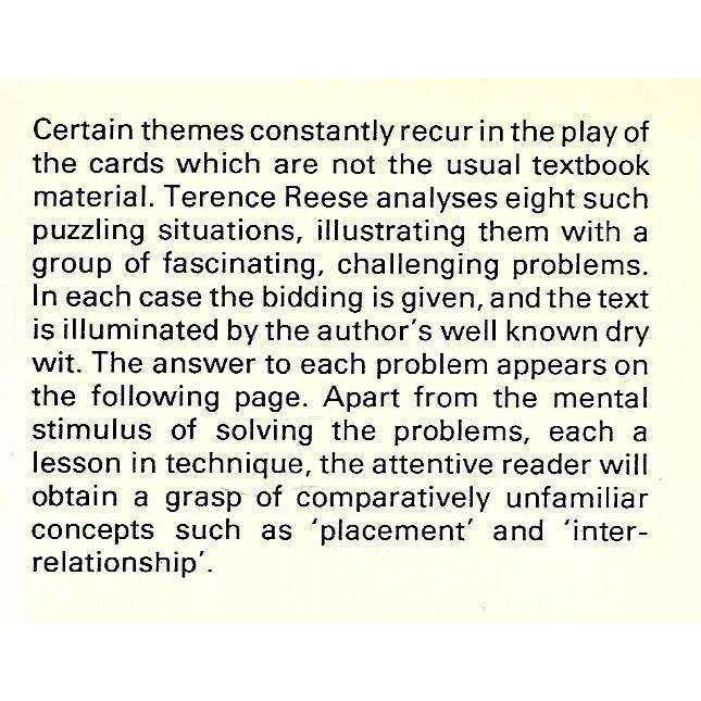 The Most Puzzling Situations in Bridge Play | Terence Reese