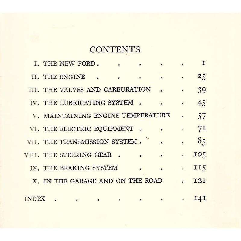 The New Ford Car | E. T. Brown